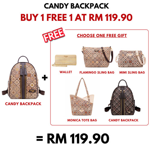 CANDY BACKPACK - BATIK BD, BEIGE